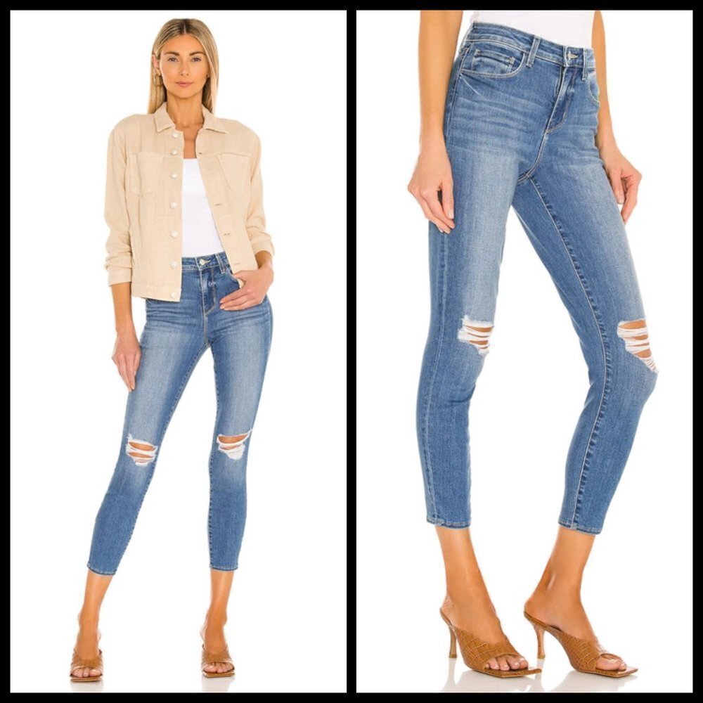 💕L'AGENCE💕 Margot High Rise Skinny Jeans ~ Syracuse Blue 28 NWT
